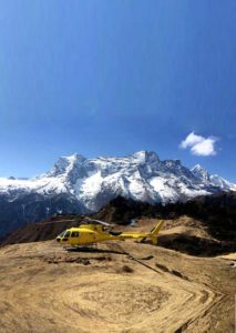 Helicopter Tour to Everest View Hotel